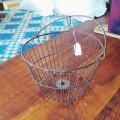 Antique Metal Egg Basket